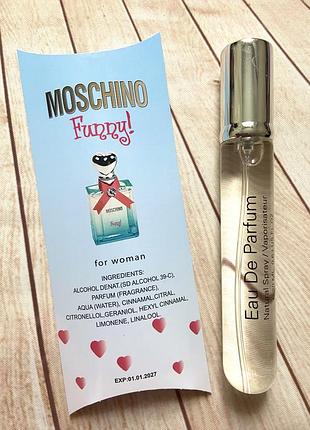 🤩квітково фруктовий аромат funny🤩неймовірно легкий аромат тестер парфум 20 мл