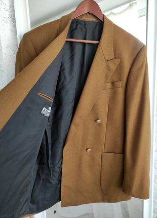 Коричневий піджак , піджак шоколадного кольору оверсайз1 фото