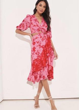 Платье летнее с цветами