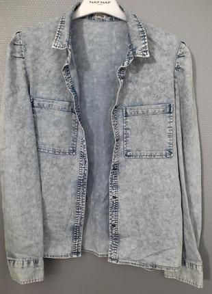 Стильная рубашка вареная. очень классная!