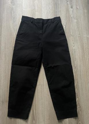 Прямые классические широкие укороченные брюки штаны cos2 фото