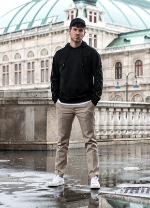 Хлопковые брюки h&m x the weeknd premium quality, slim fit !1 фото