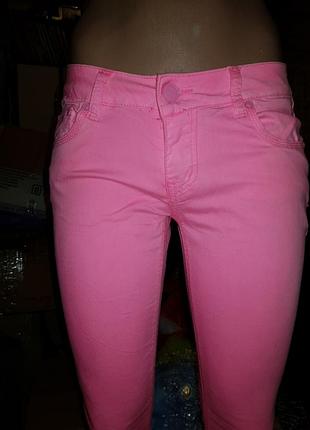 Джинси яскраві неонові