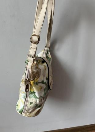 Sale❤️ сумка нова жіноча вмістка в квітковий принт2 фото