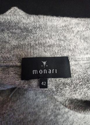 Сірий пуловер кофта м'якенька розмір xl  з замісу кoтон з поліестером6 фото