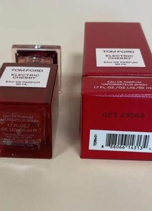 Electric cherry tom ford 5 ml eau de parfum, парфюмированная вода, отливант3 фото