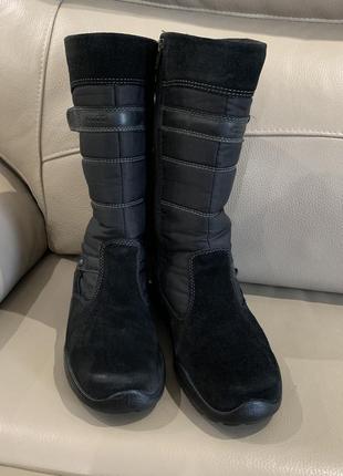 Подростковые зимние сапожки ecco c gore-rex