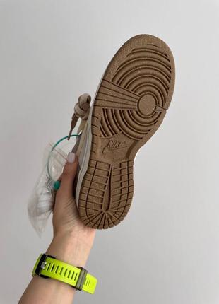 Nike sb dunk ‘85 double swoosh brown / orange premium