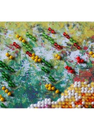 Набор-миди для вышивки бисером "разноцветные шары" amb-017 20х20 см от lamatoys5 фото