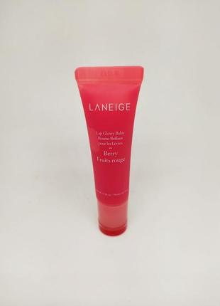 Блестящий бальзам для губ laneige lip glowy balm