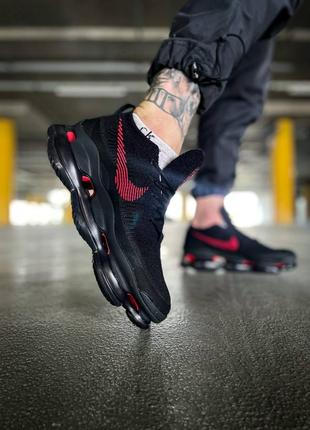 Мужские кроссовки nike air max scorpion"black/red"