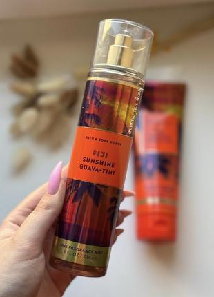 Розпив спрею bath and body works fiji sunshine