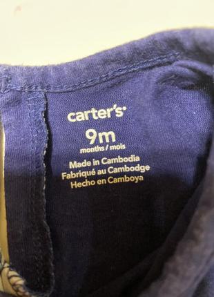 Комплект футболка лосинки carter’s5 фото