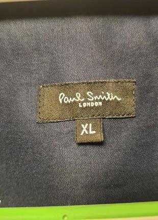 Paul smith англия! новая стильная 100%  хлопковая рубашка4 фото