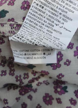 Супер брендовая рубашка блуза блузка хлопок италия5 фото