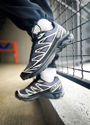 Мужские кроссовки salomon xt-623x 'black silver'