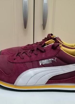 Кроссовки puma натуральная замша на стопу 27,5 см3 фото