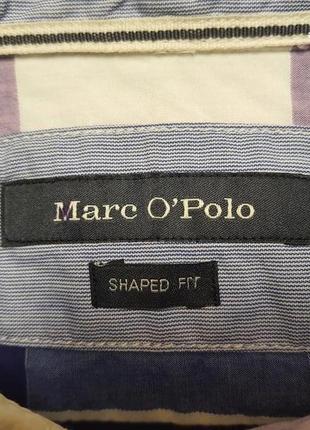 Marc o'polo стильная 100% хлопковая рубашка2 фото