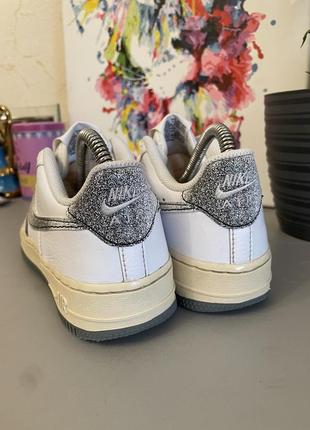 Nike air force 1   женские спортивные/повседневные кожаные кроссовки5 фото