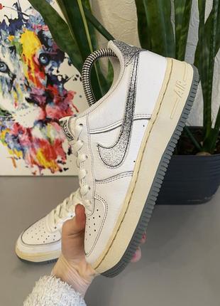 Nike air force 1   женские спортивные/повседневные кожаные кроссовки3 фото