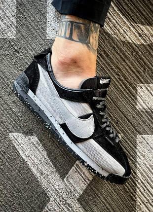 Мужские кроссовки nike cortez x union l.a. "dark grey/black