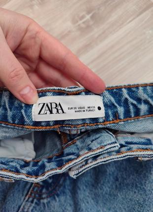 Джинсы zara woman the 90´s mom fit.6 фото