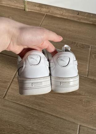 Оригинальные белые кроссовки puma2 фото
