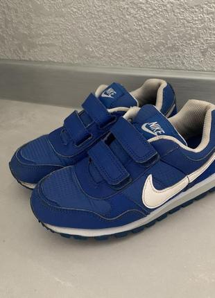 Дитячі кроси nike md runner сині 31,5р