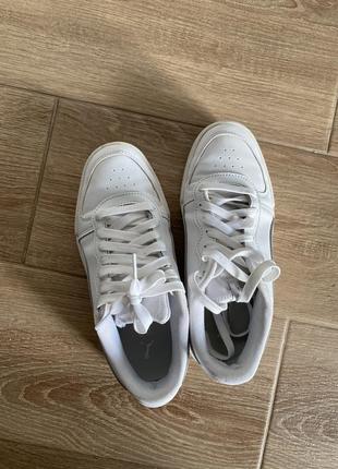 Оригинальные белые кроссовки puma4 фото
