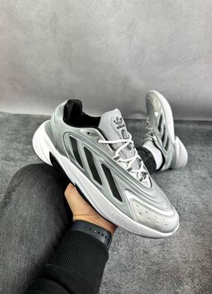 Мужские кроссовки adidas ozelia silver