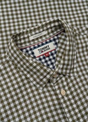 Tommy hilfiger regular fit shirt  чоловіча сорочка1 фото