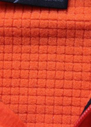 Мужская флисовая кофта-куртка mammut оригинал polartec оранжевая м-л8 фото