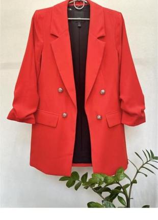 Прямий подовжений піджак, блейзер river island