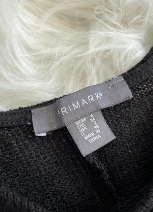 Довга в'язана сукня чорна primark розмір 344 фото