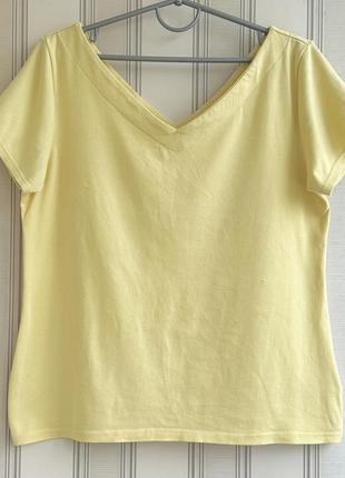 💛💛💛брендова бавовняна футболка. батал