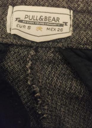 Моднячие трендовые брюки штаны легендарного испанского бренда «pull&bear»3 фото