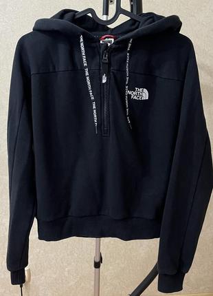 Кофта худи zip 1/4 the north face р.s