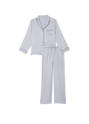 Сатиновая пижама брюки + рубашка victoria’s secret 🔥акция! 🔥 дарим скидку 10%2 фото