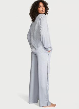 Сатиновая пижама брюки + рубашка victoria’s secret 🔥акция! 🔥 дарим скидку 10%3 фото