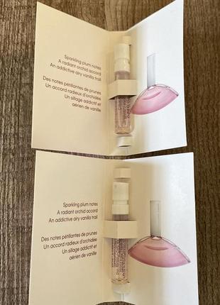 Пробники оригінальних парфумів calvin klein euphoria 1,2 ml/мл, туалетна вода жіноча2 фото