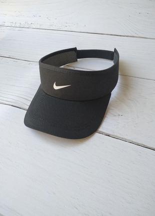 Козирок чорний жіночий чоловічий