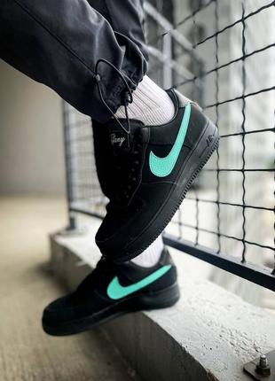 Мужские кроссовки nike air force 1 low tiffany &amp; co8 фото