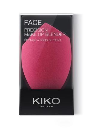 Kiko precision make up blender спонж аппликатор блендер для тональной основы nyx mac inglot