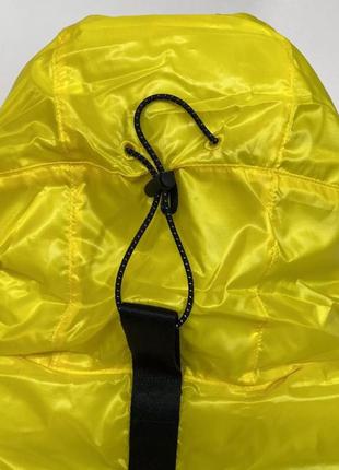 Nike synthetic fill windrunner repel jacket yellow black6 фото
