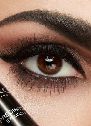 Kiko precision eyeliner рідка чорна підводка для очей nyx inglot mac2 фото