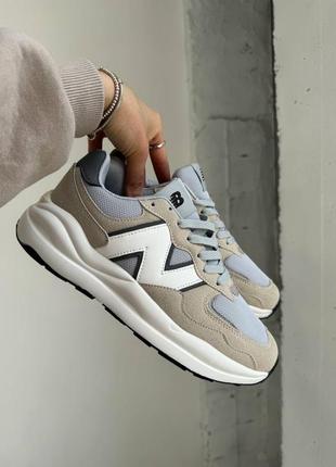 Женские кроссовки new balance 327 5740 беж