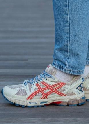 Кросівки asics gel-kahana beige\orange