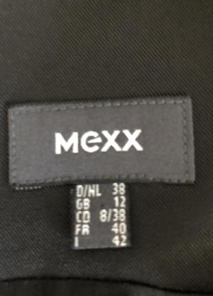 Оригинальное элегантное черное силуэтное платье от mexx, размер 38, укр 44-464 фото