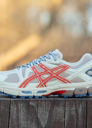 Кроссовки asics gel-kahana beige\orange2 фото