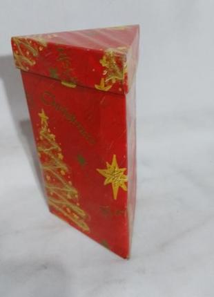 Коробка подарочная, картонная новогодняя 9/9/15 см. n -8019 фото